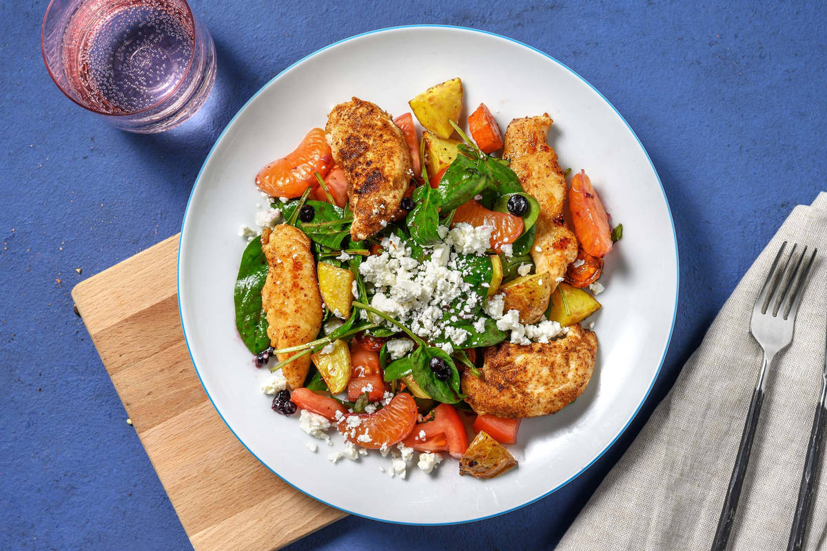 Cal Smart Rainbow Chicken Salad