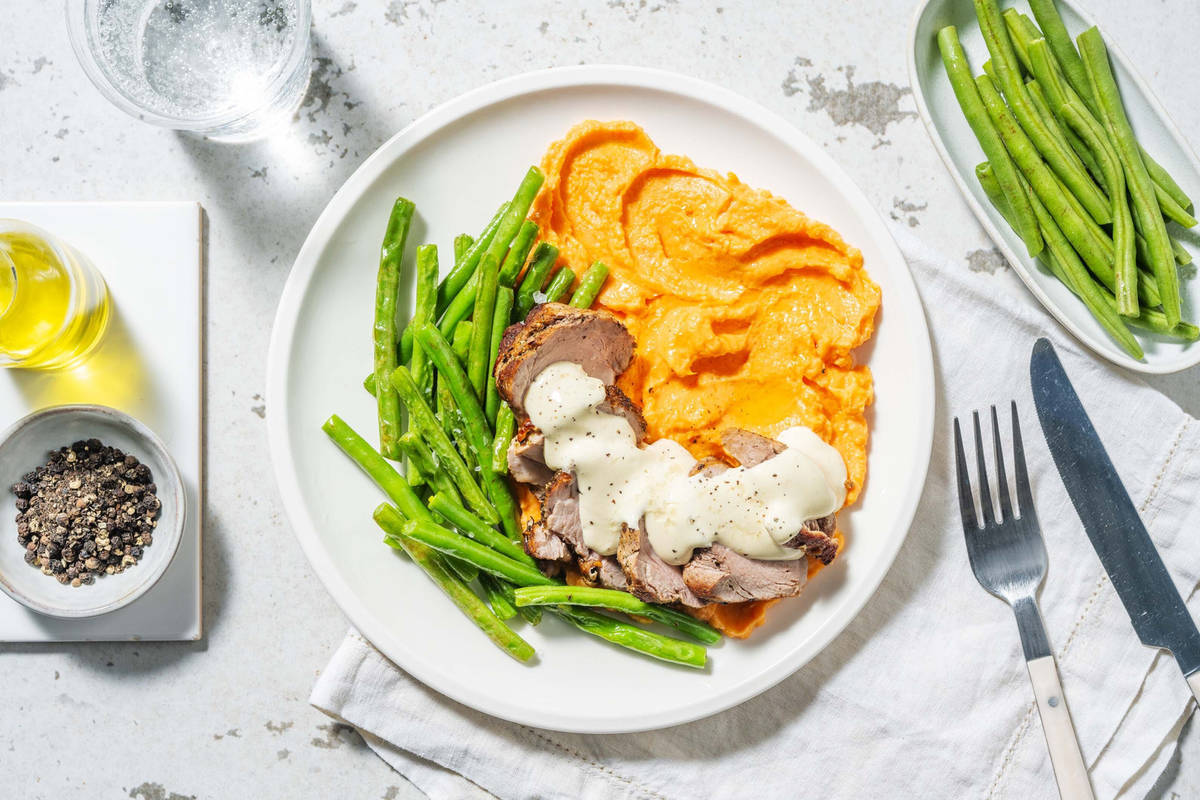 Filet de porc aux épices à steak