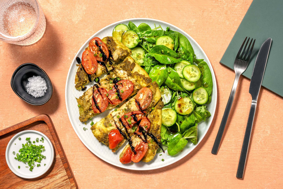 Caprese-Inspired Flatbreads