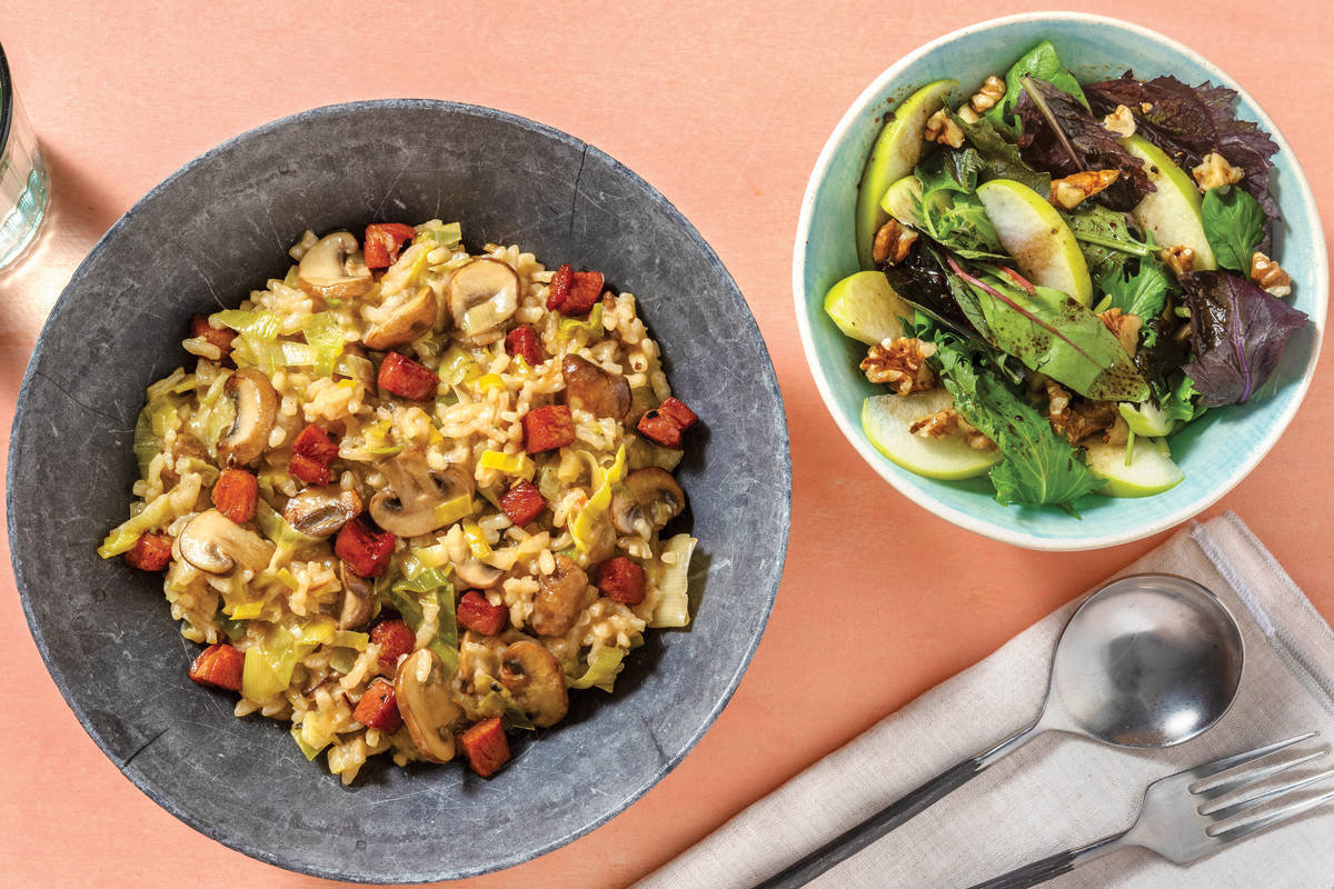 Caramelised Bacon & Mushroom Couscous