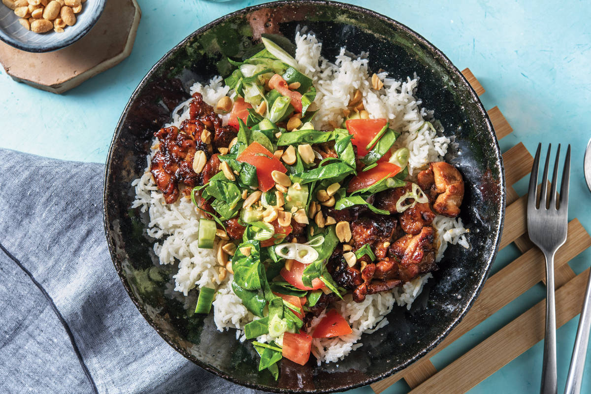 Caramelised Pork & Coconut Rice