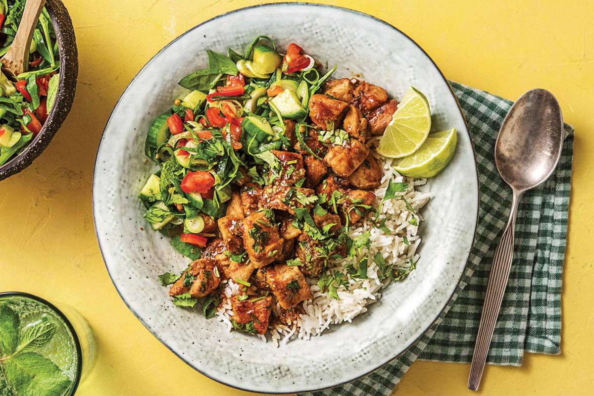 Caramelised Pork & Coconut Rice