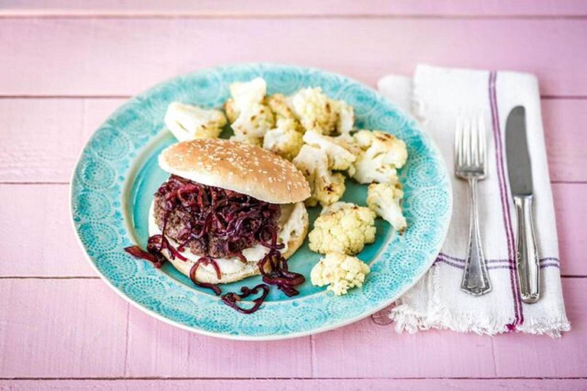 Caramelized Onion Burgers