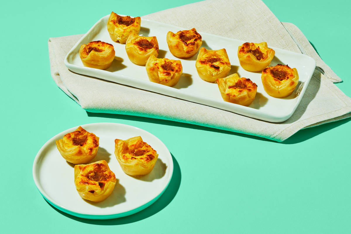 Caramelized Onion & Feta Pastry Bites