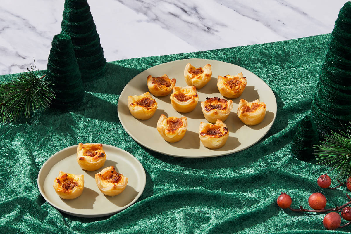 Caramelized Onion & Feta Pastry Bites