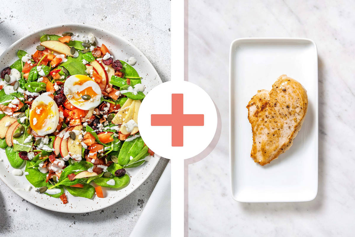 Carb Smart Chicken Cobb Salad