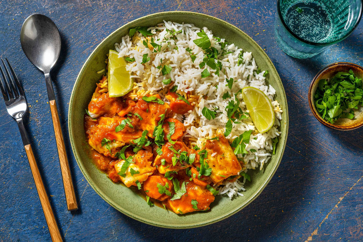 Cari de poisson à l’indienne