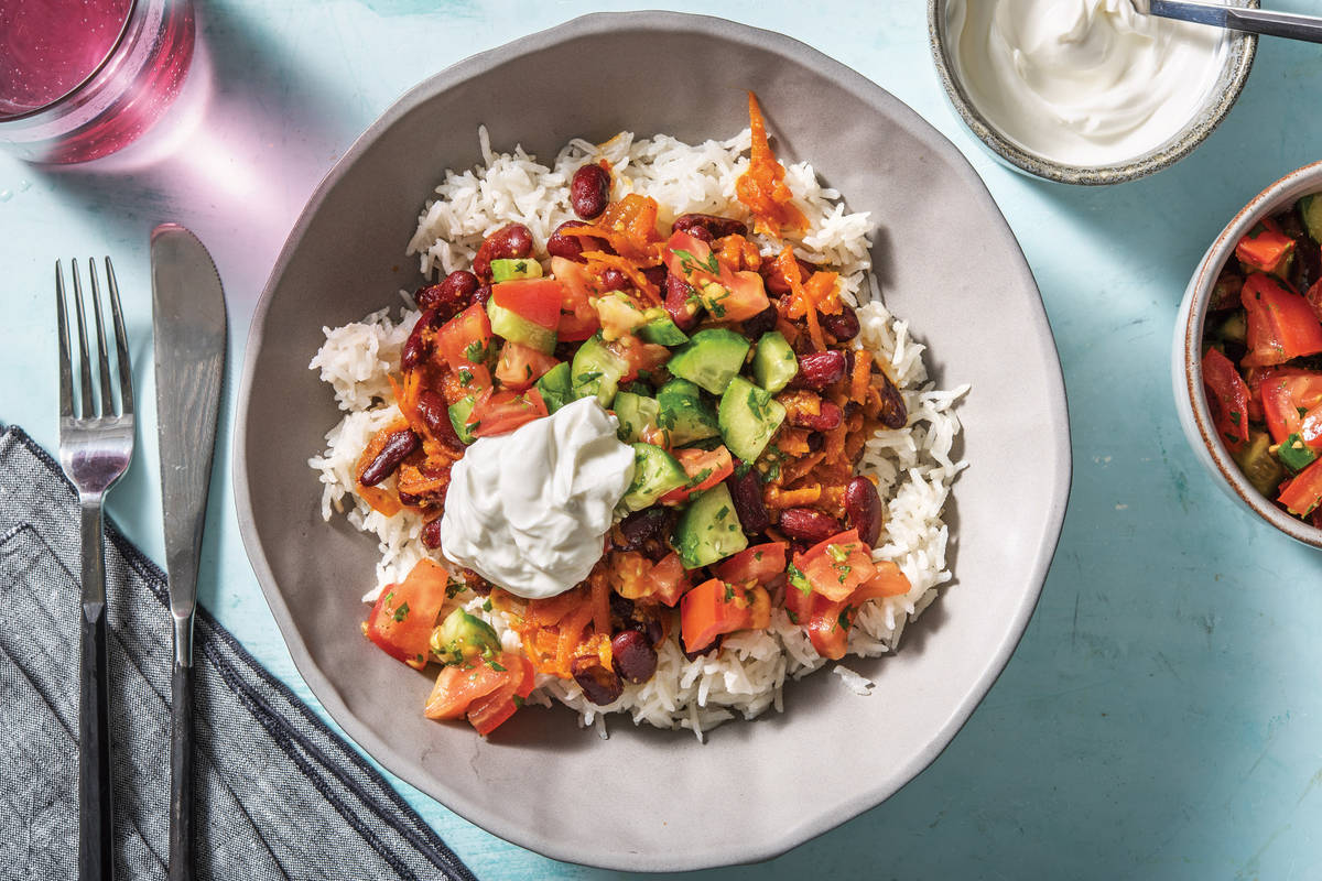 Caribbean-Style Bean Chilli