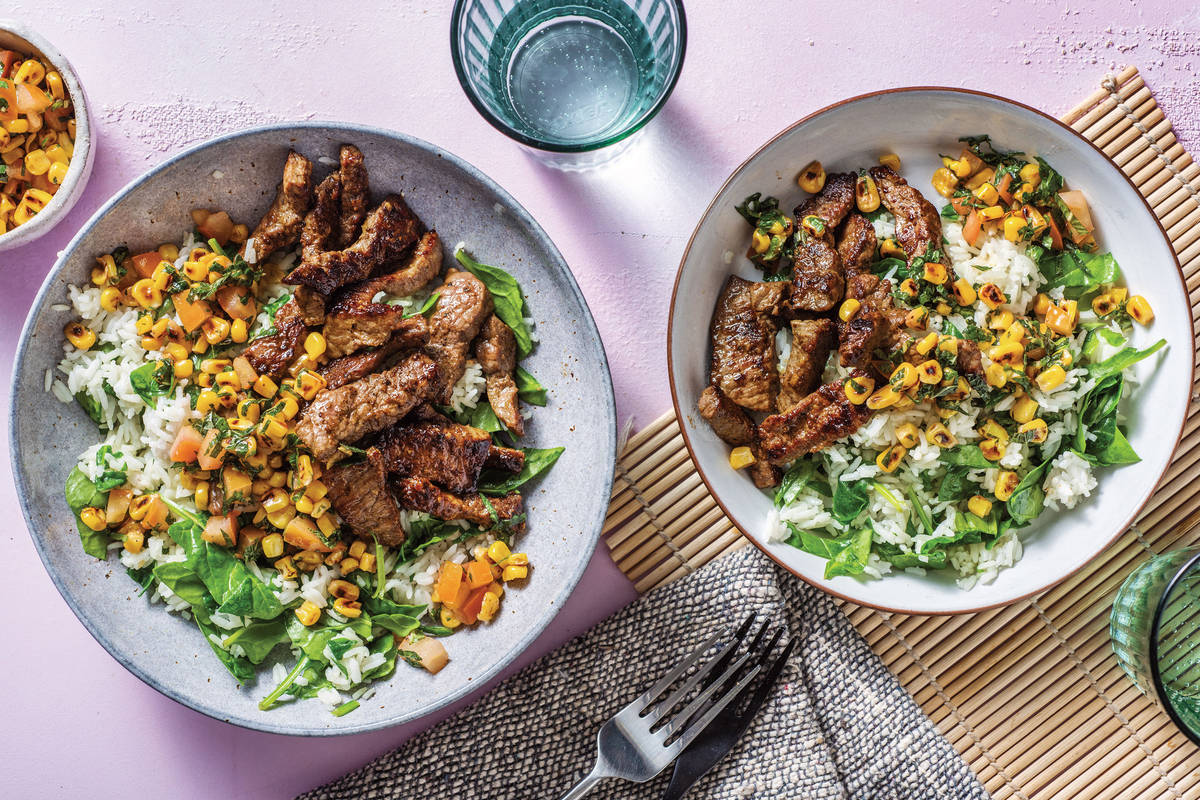 Caribbean Beef Bowl