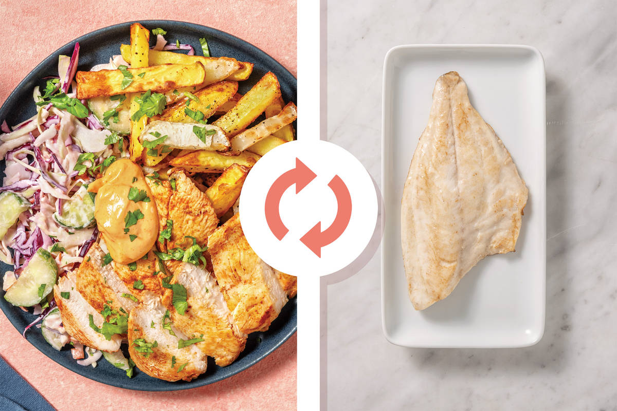 Caribbean Smooth Dory & Mango Mayo