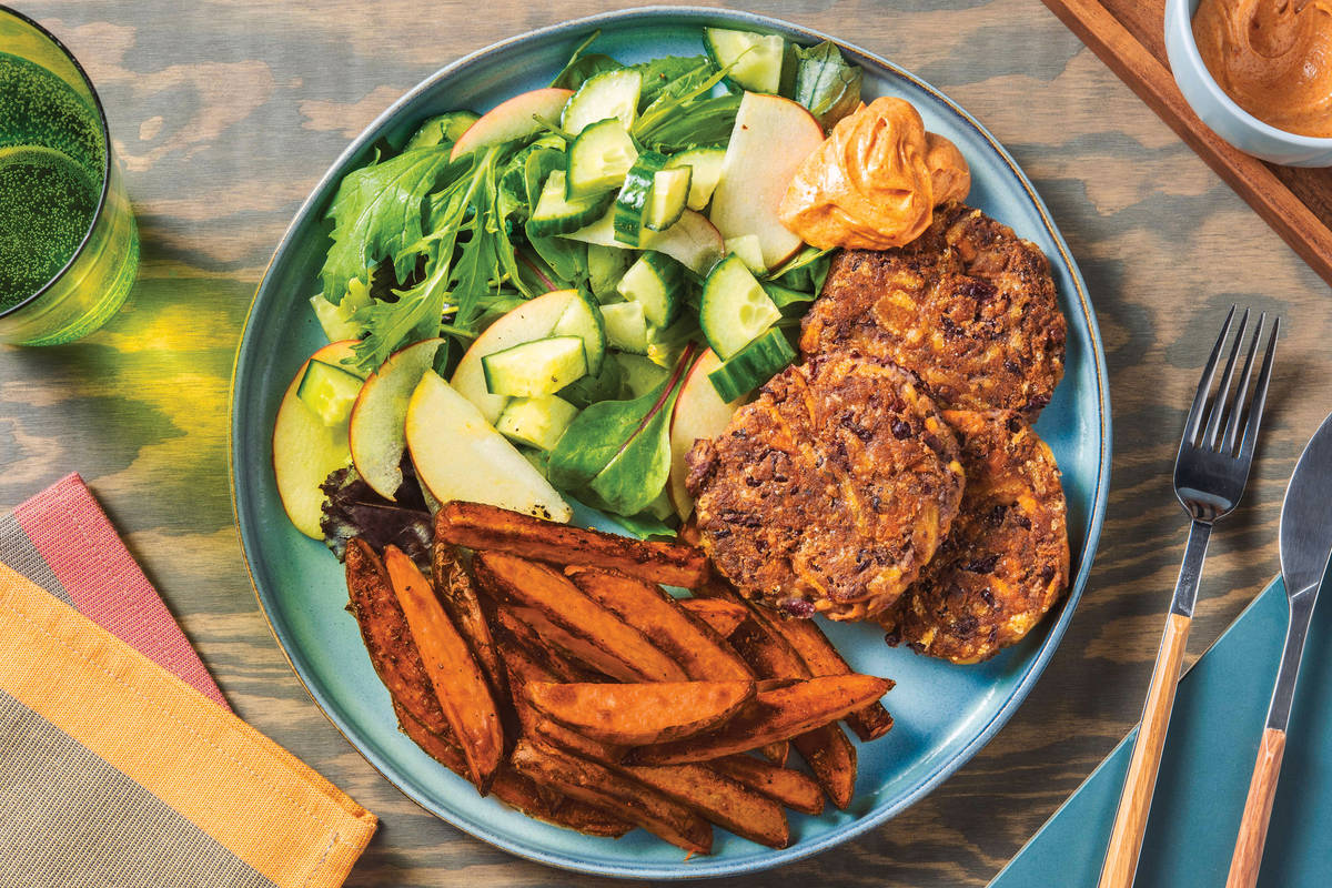 Caribbean-Spiced Bean Patties