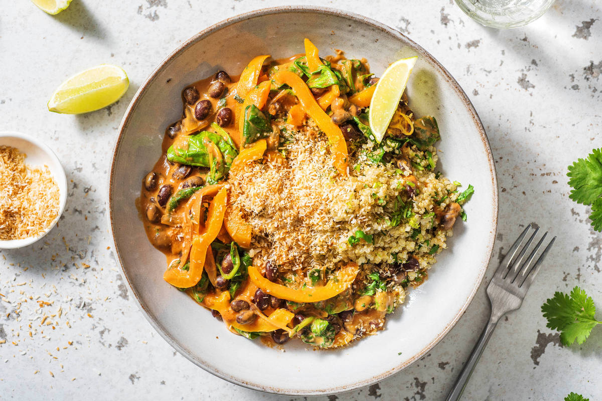 Caribbean-Spiced Black Bean Curry
