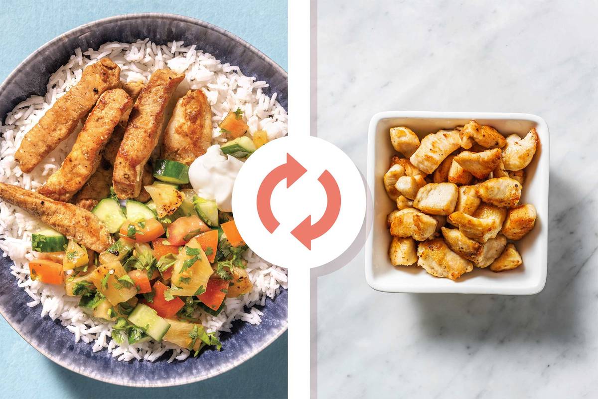 Caribbean-Spiced Chicken & Coconut Rice 