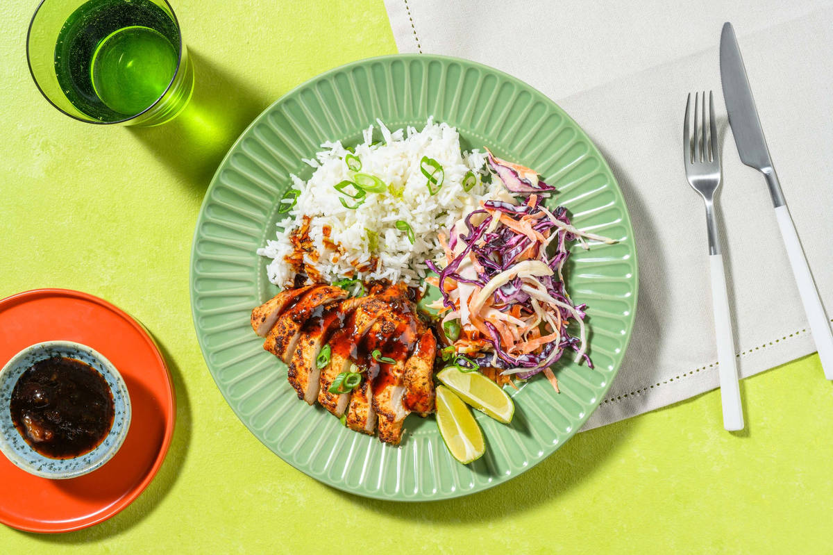 Caribbean-Style Mango-Glazed Tofu