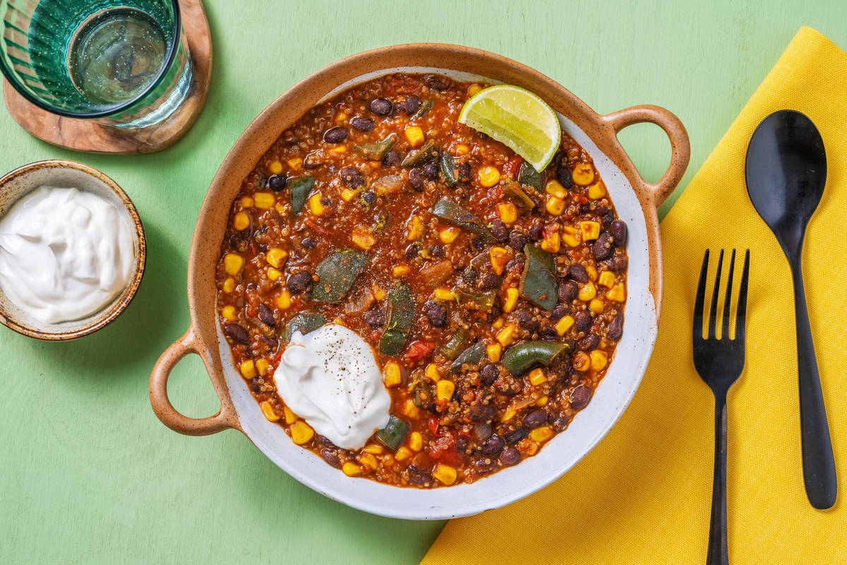 One-Pot Mexican-Style Quinoa and Black Beans