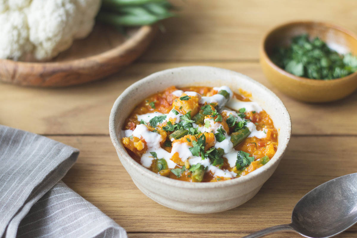 Cauliflower and Lentil Dal