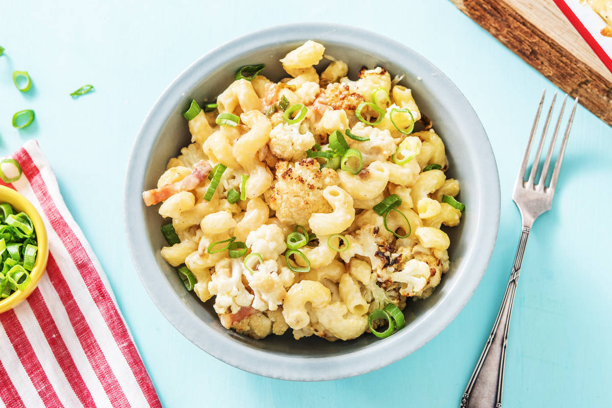 Cauliflower Pancetta Mac 'n' Cheese