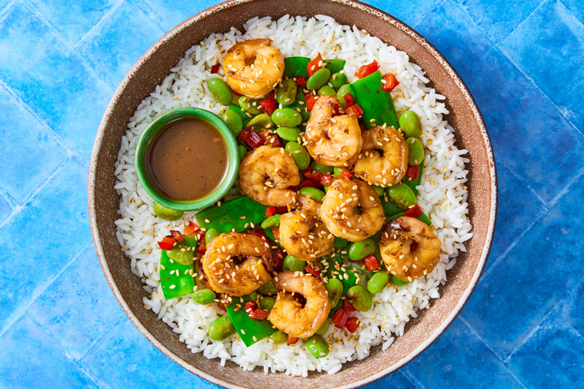 Shrimp Teriyaki Dinner