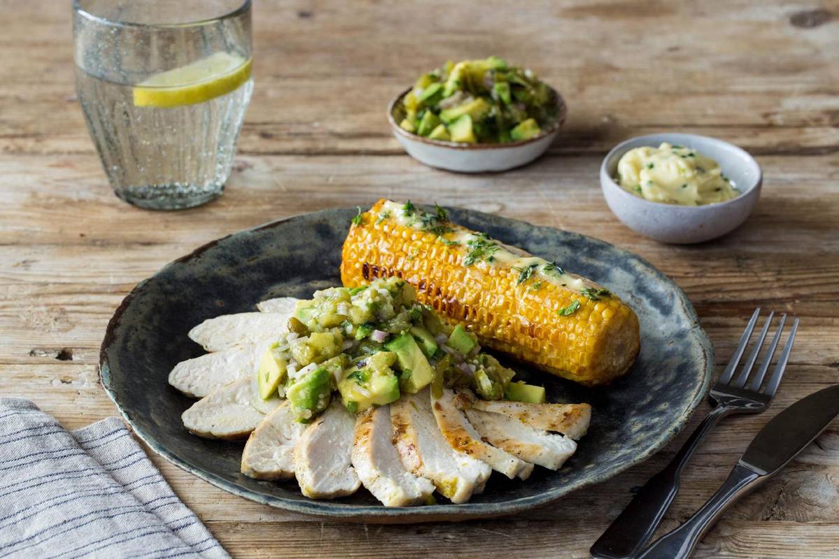 Charred Garlic-Lime Chicken