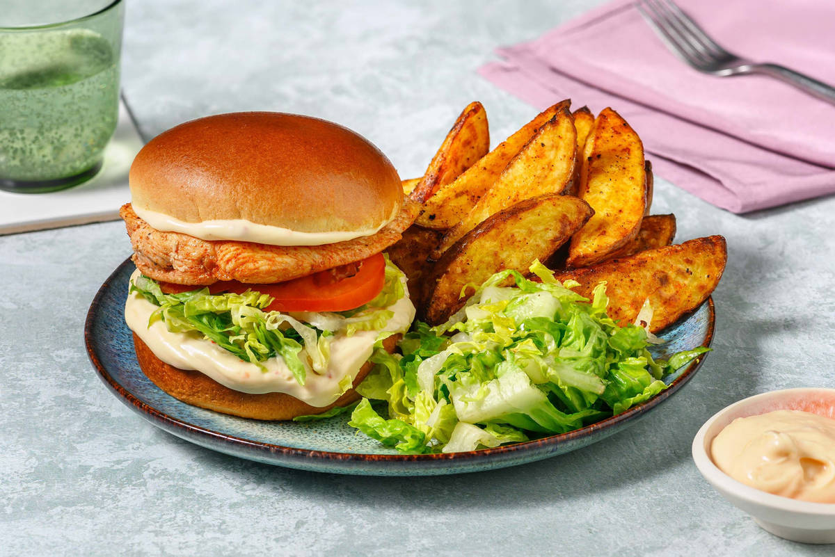 Sweet Chili Chicken Burger