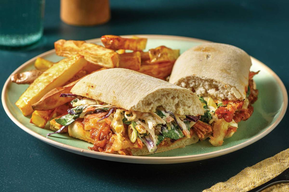 Cheesy BBQ Pulled Pork Ciabatta Recipe HelloFresh