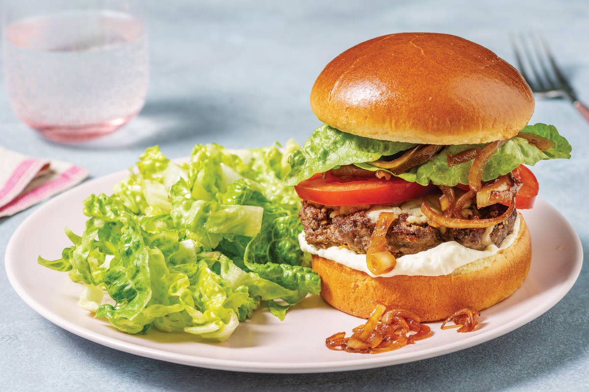 Cheesy Beef Burgers