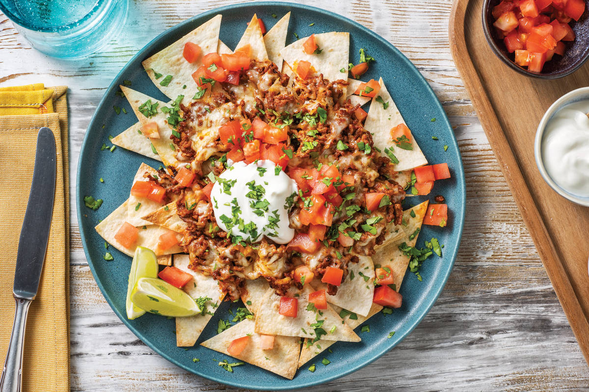 Cheesy Beef Nachos
