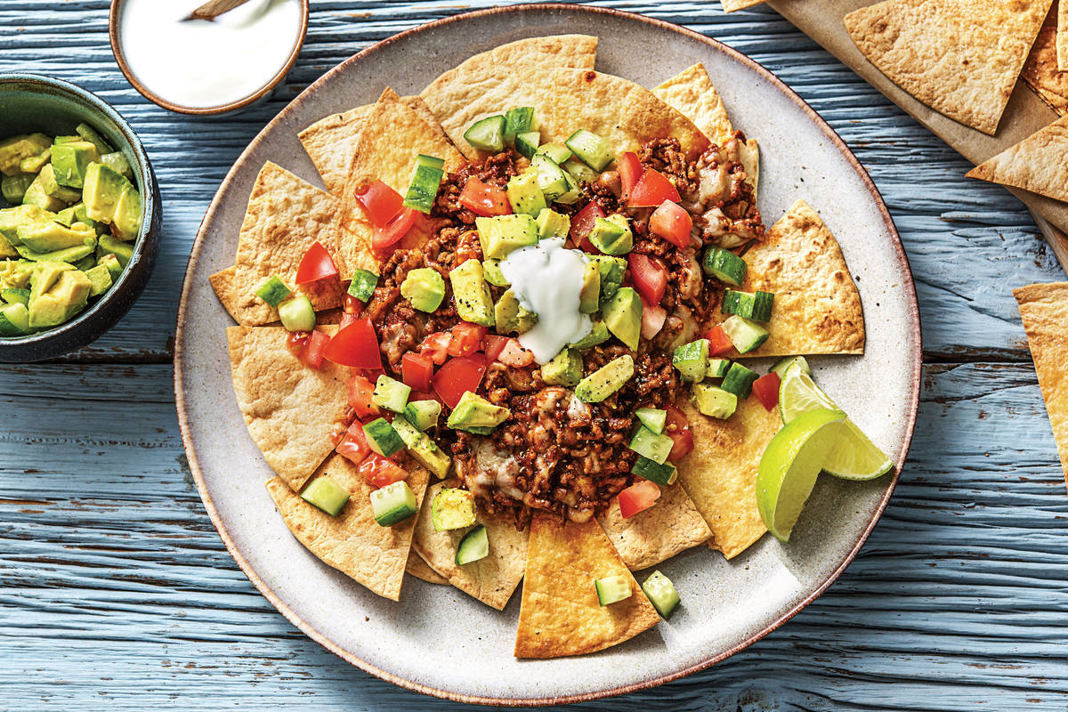 Cheesy Beef Nachos