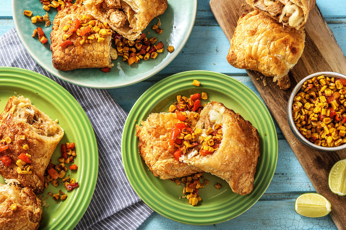 Cheesy Chicken Empanadas