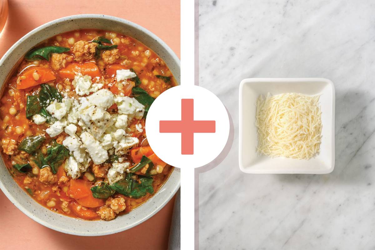 Cheesy Italian Pork & Fennel Ribollita