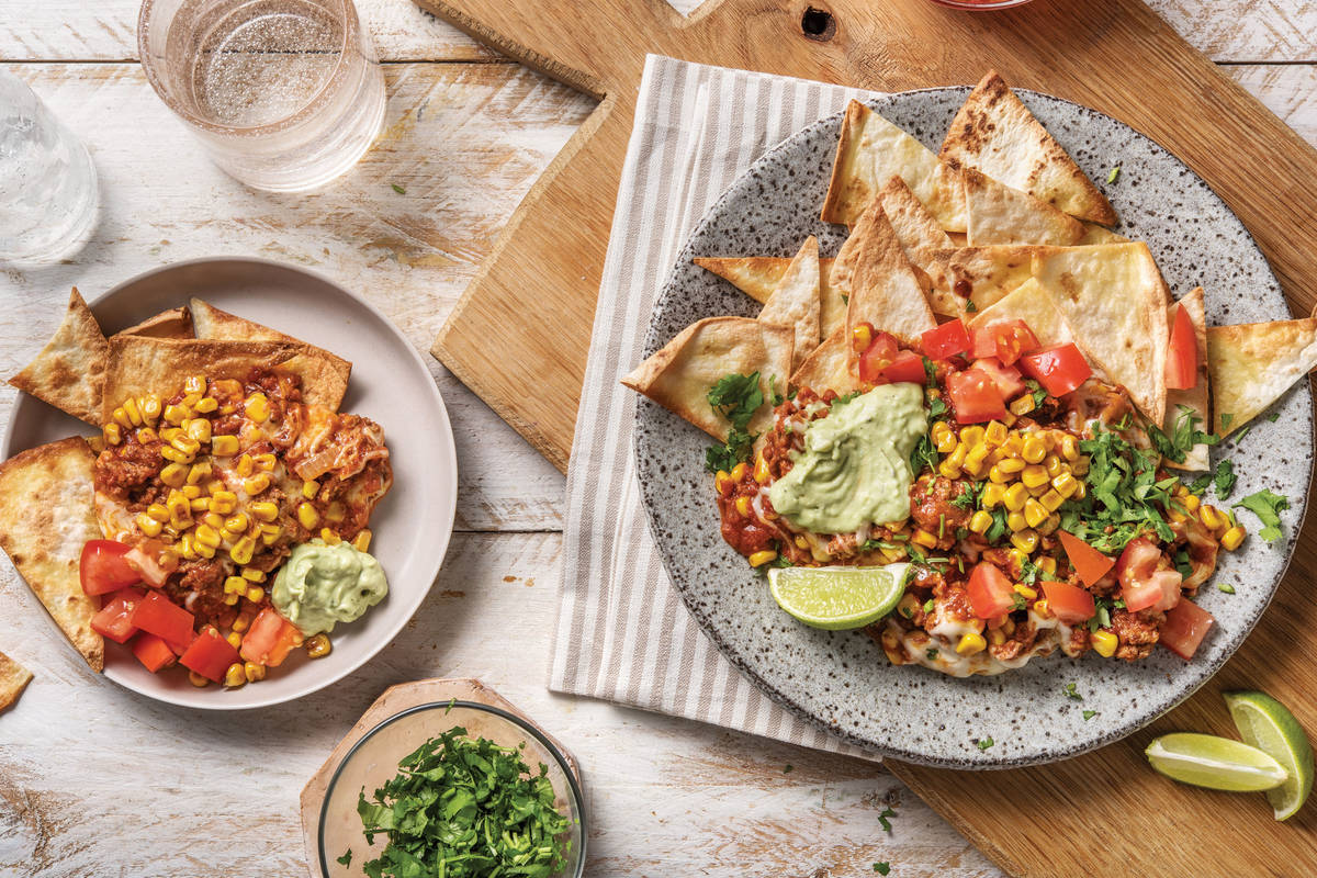 Cheesy Beef Nachos