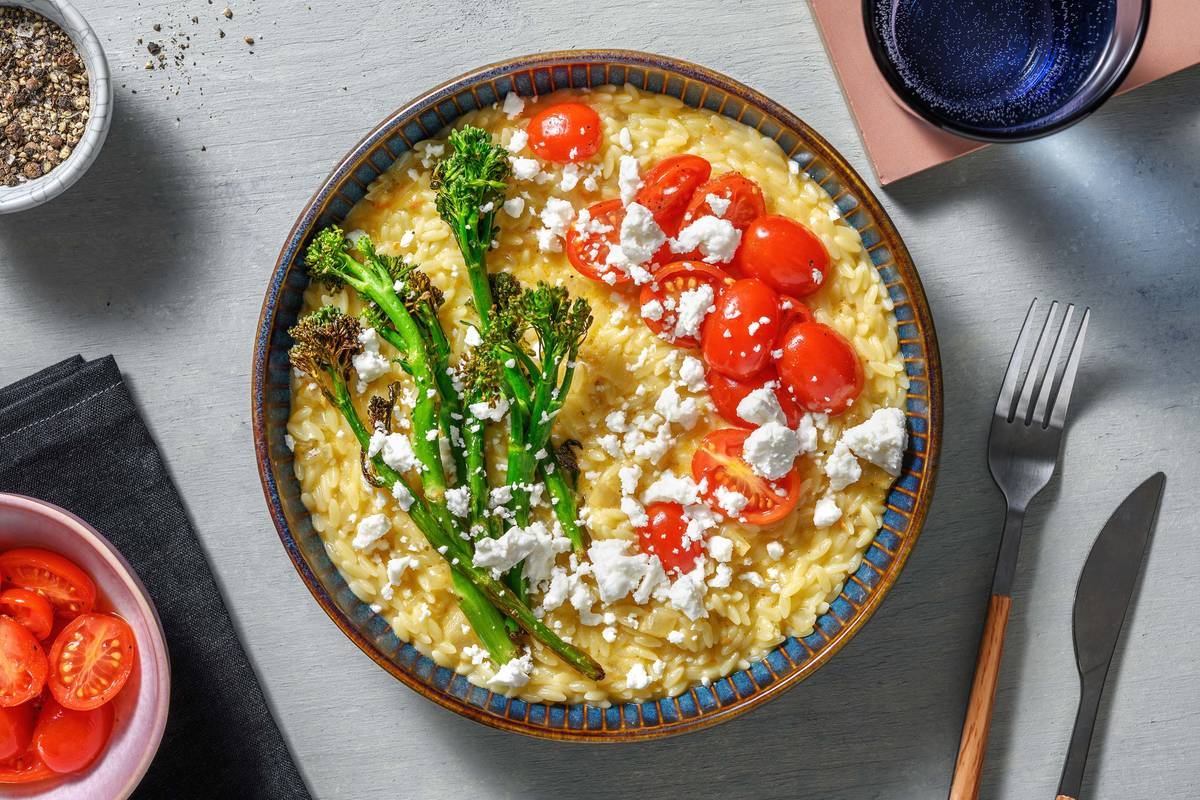 Cheesy Orzotto