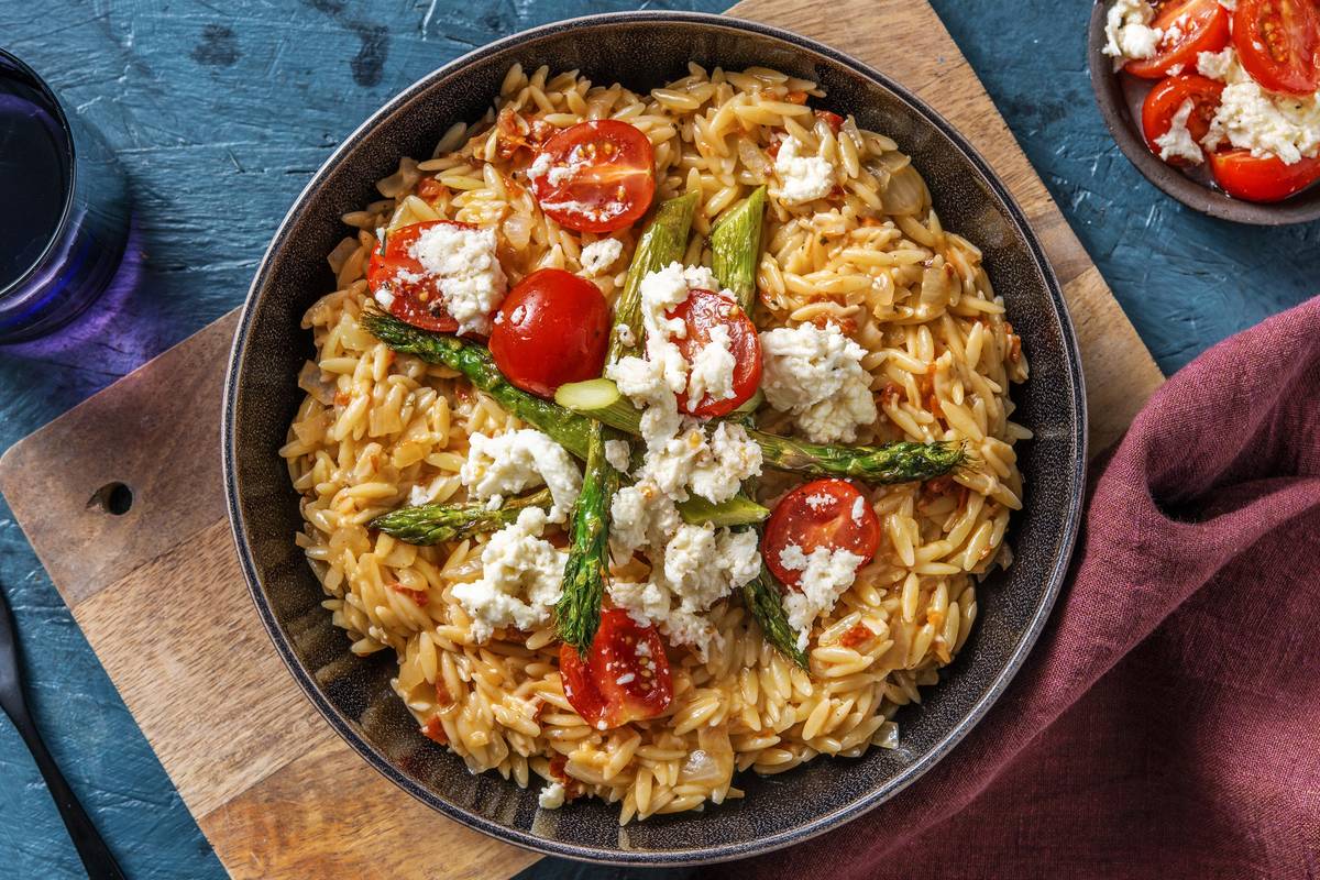 Cheesy Orzotto