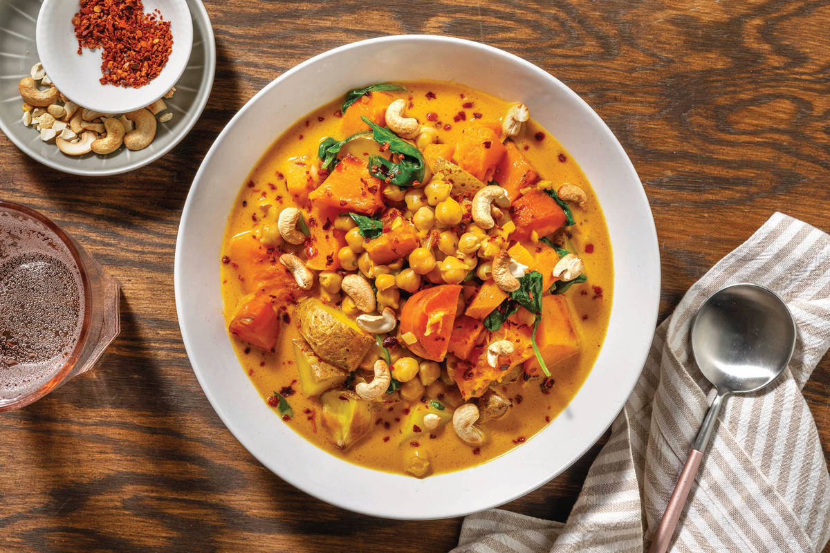 Chermoula Chickpea & Coconut Soup
