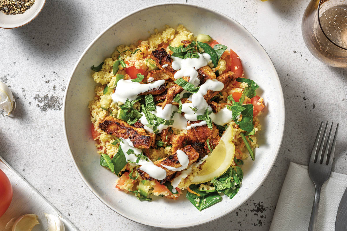 Chermoula Pork Bowl