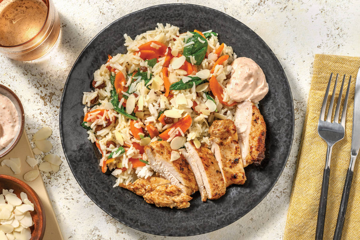 Chermoula & Garlic Chicken