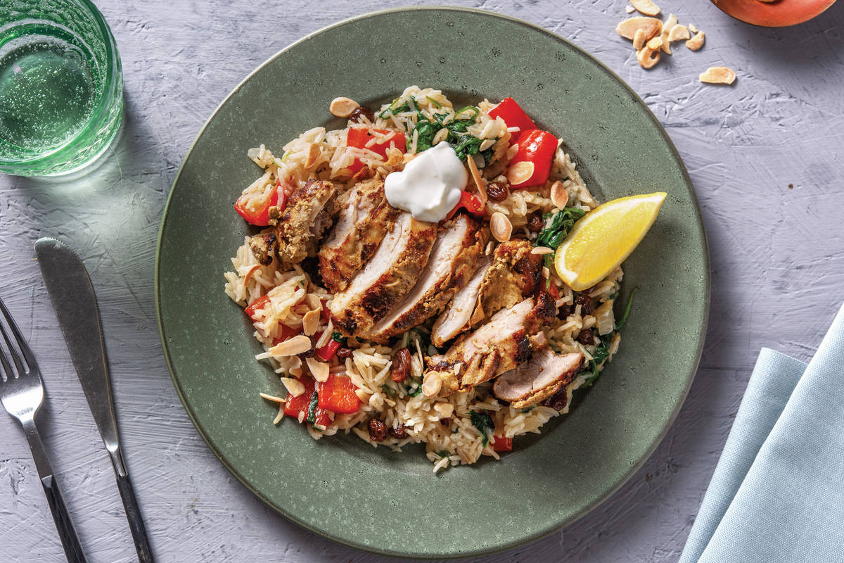 Chermoula & Garlic Chicken