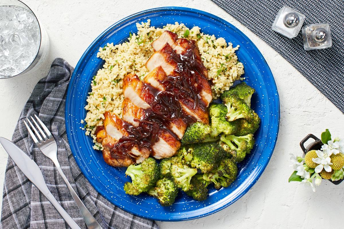 Cherry Balsamic Pork Chops