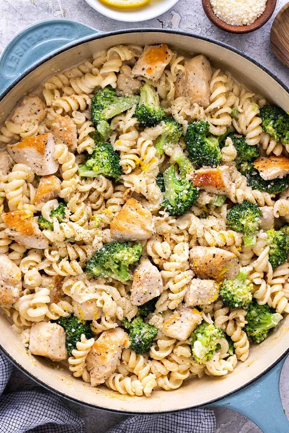 Creamy Chicken Fusilli
