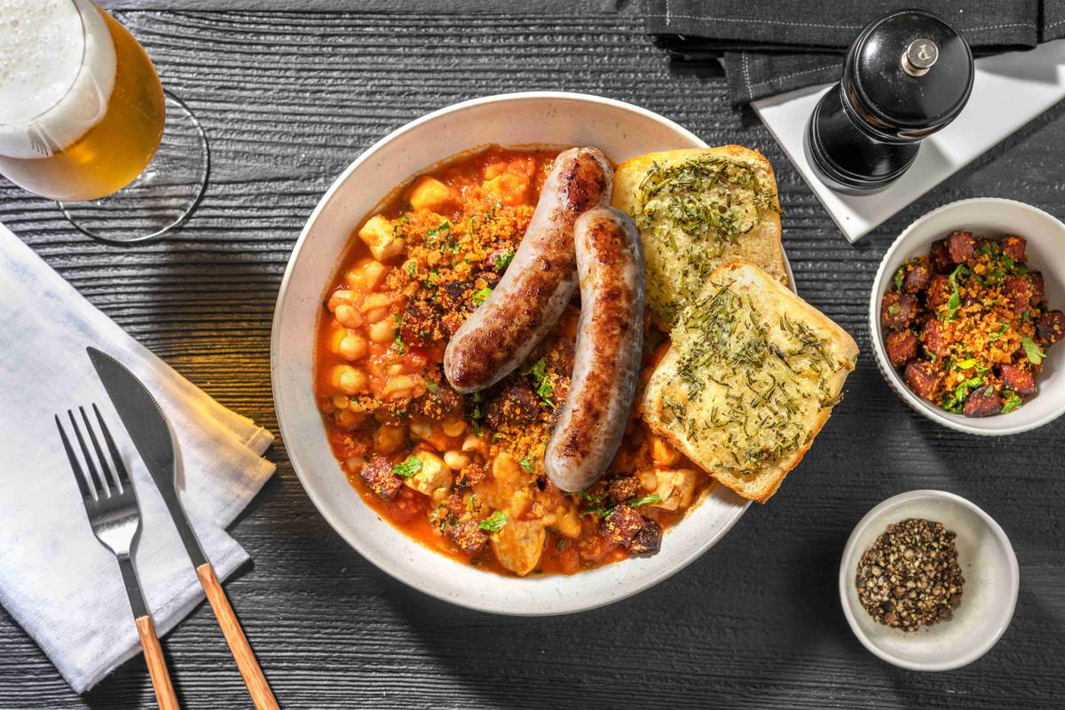 Chicken and Sausage Cassoulet