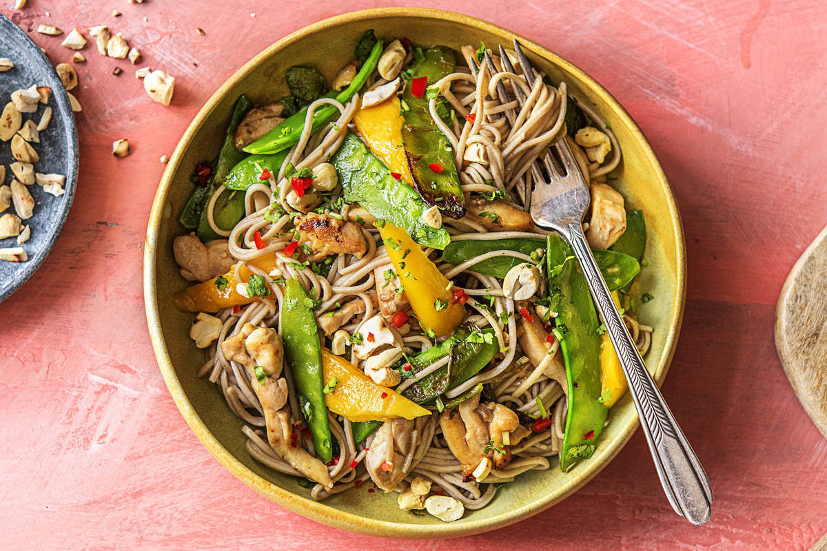 Chicken and Soba Noodle Salad