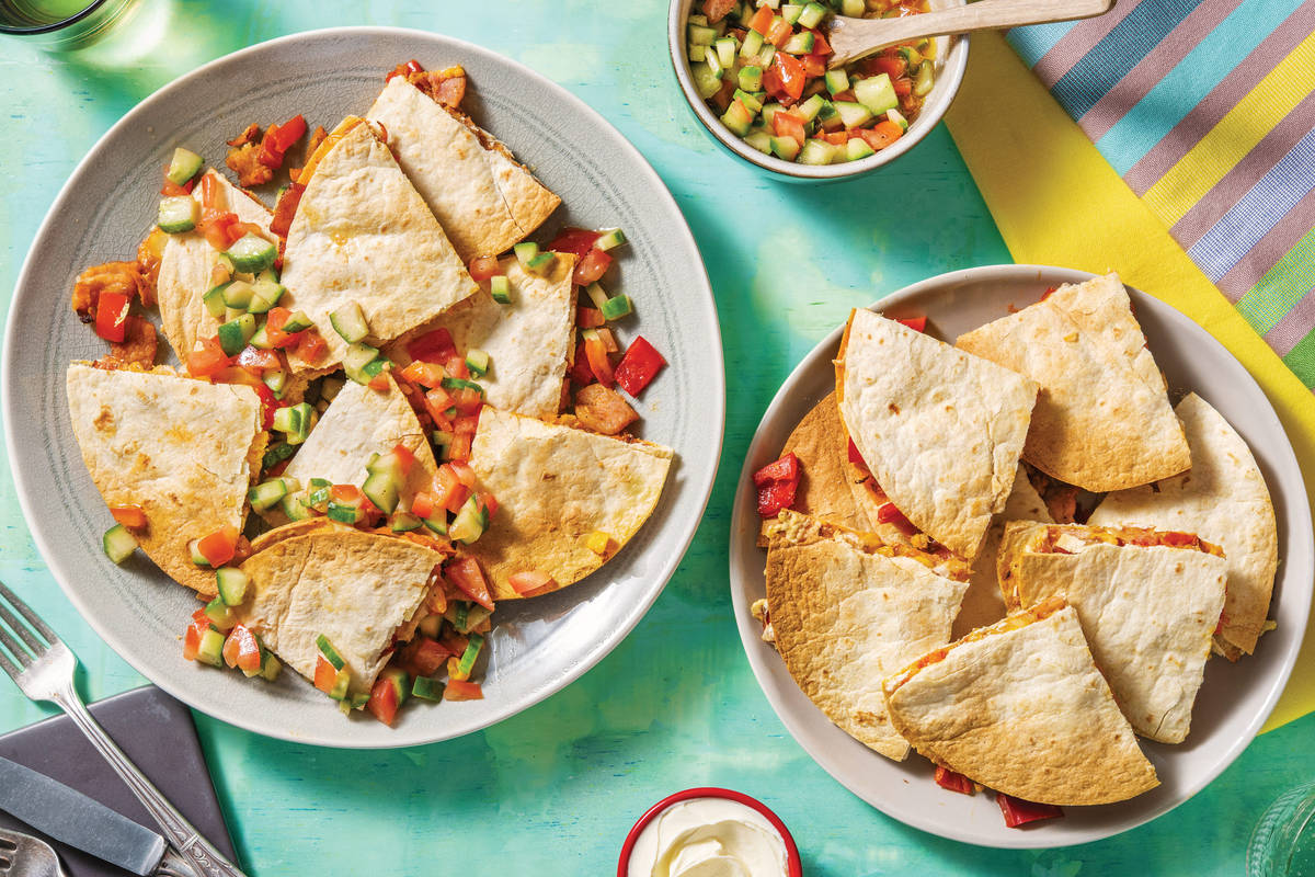 Chicken & Bacon Quesadillas