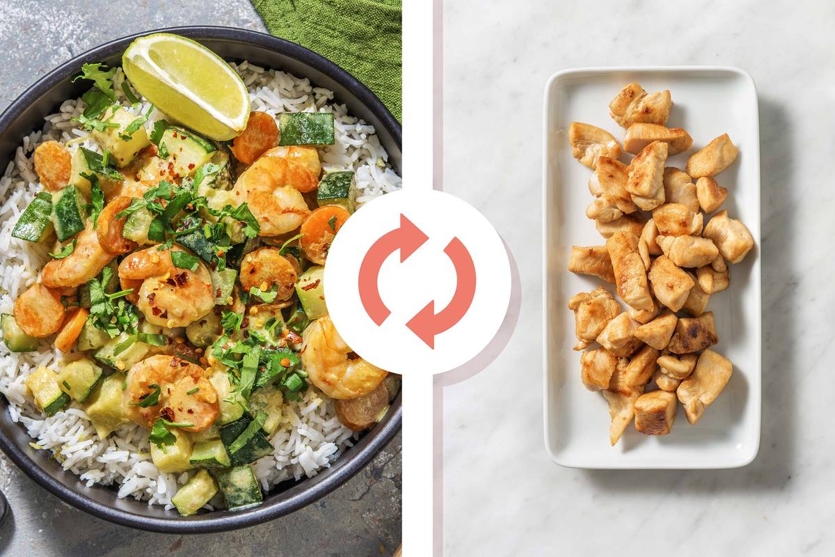 Chicken Breast Thai-Style Green Curry