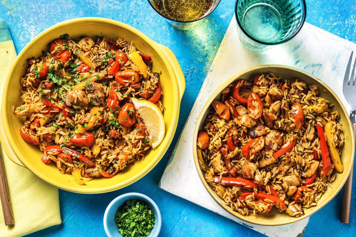 Chicken & Chorizo Rice