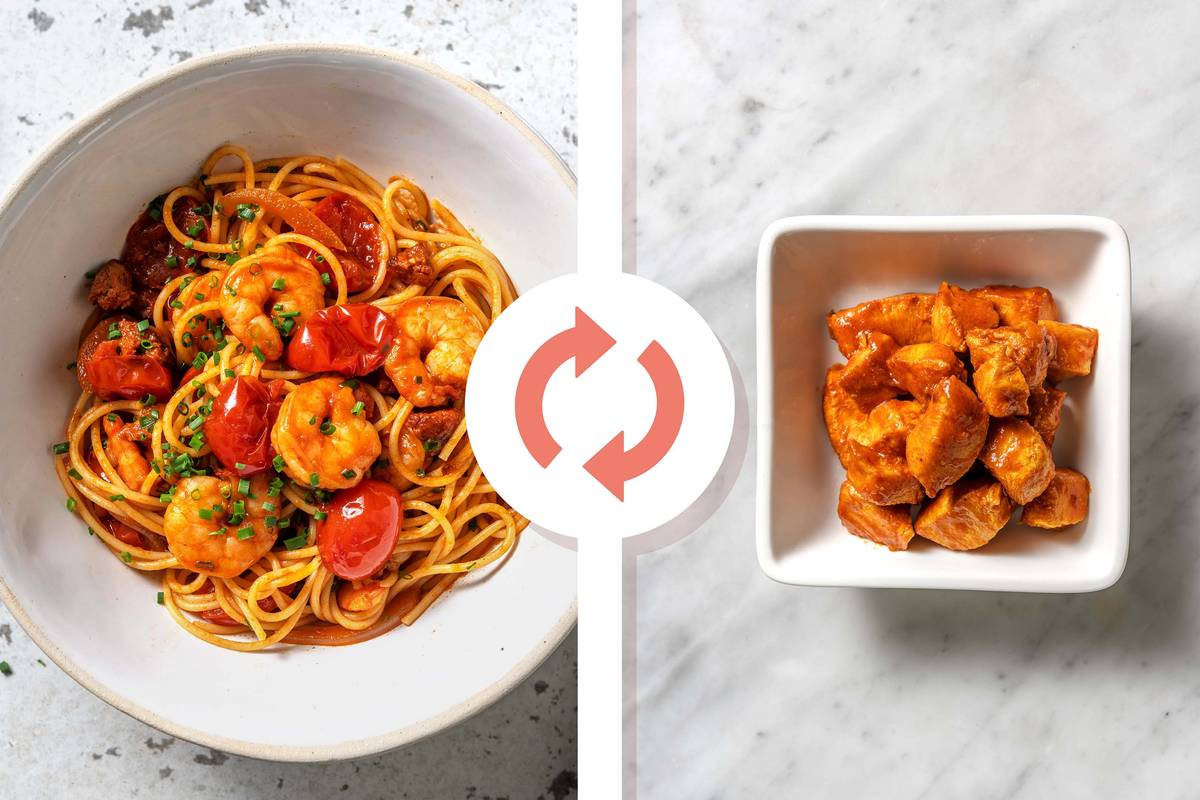 Chicken & Chorizo Spaghetti