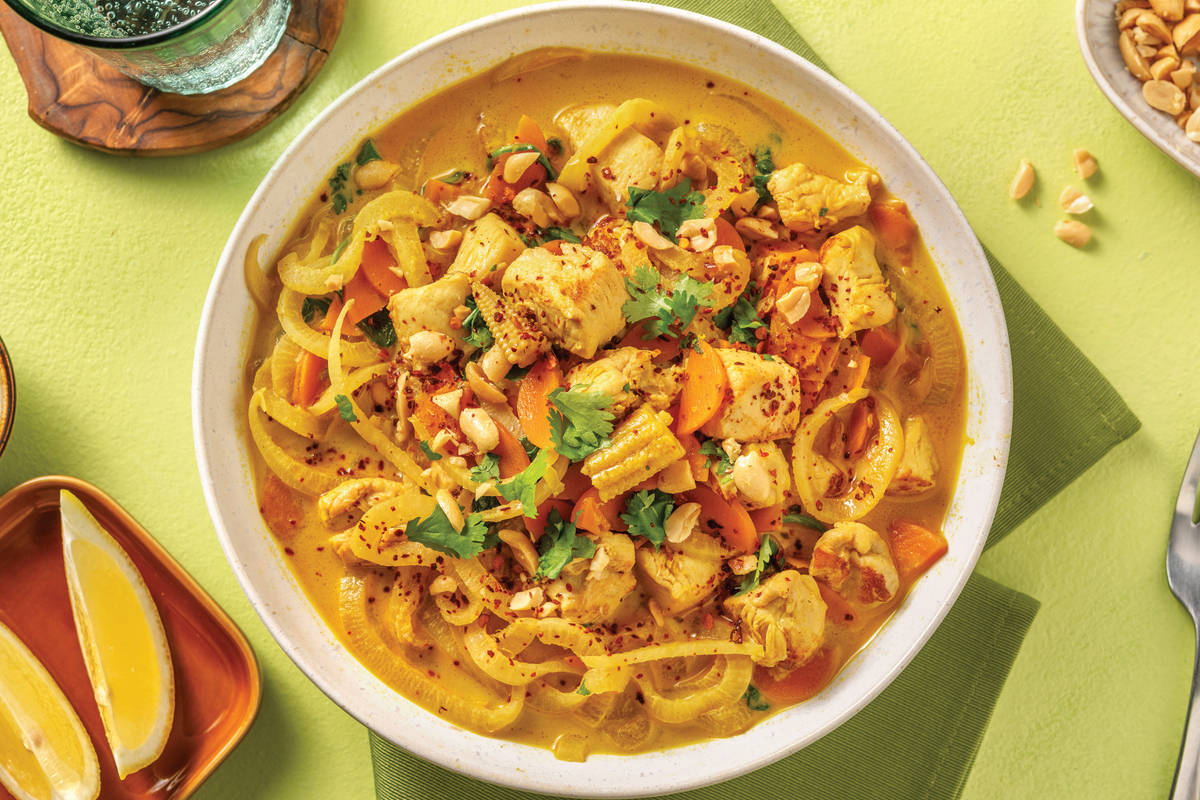 Chicken & Carrot Noodle Laksa