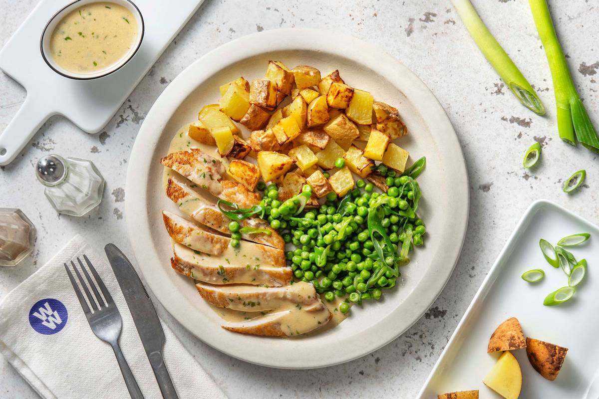 Chicken in Creamy Tarragon Sauce