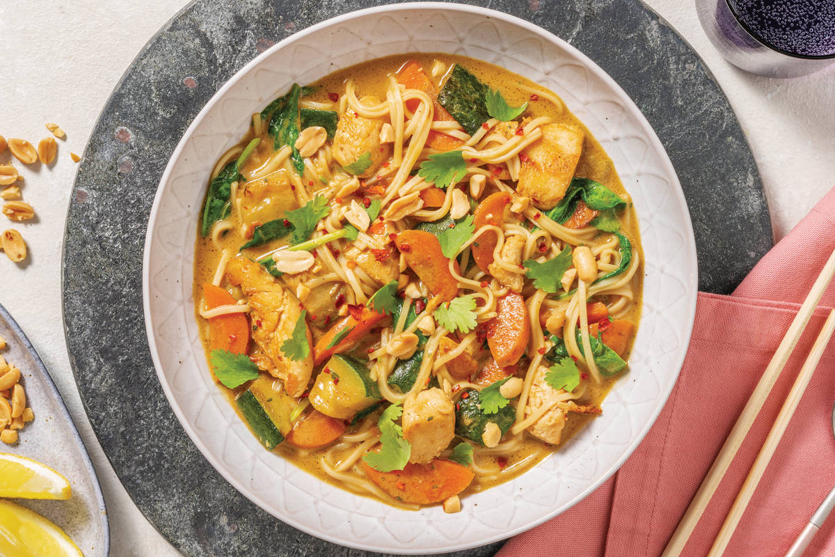 Chicken & Konjac Noodle Laksa