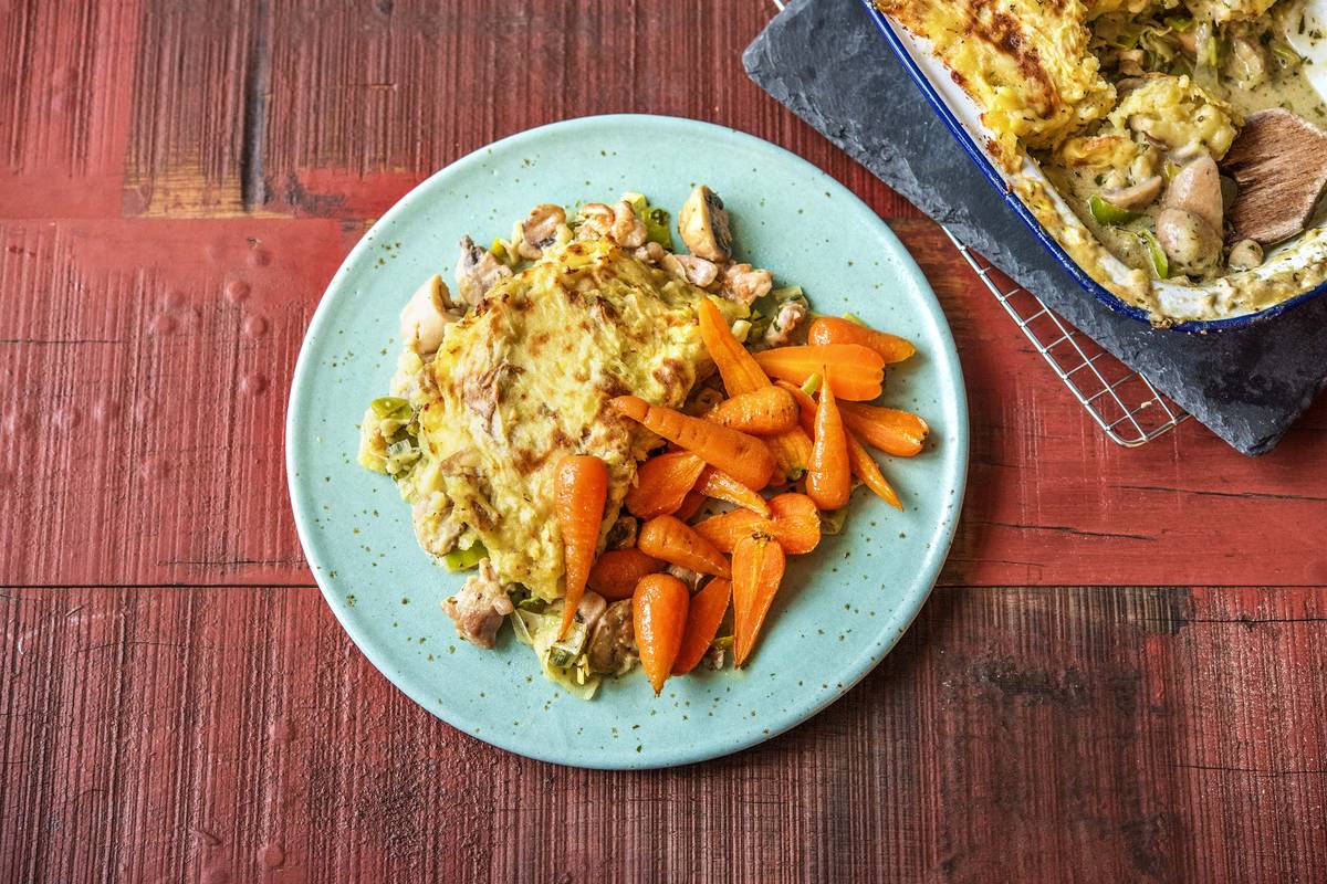 Chicken & Mushroom Pie