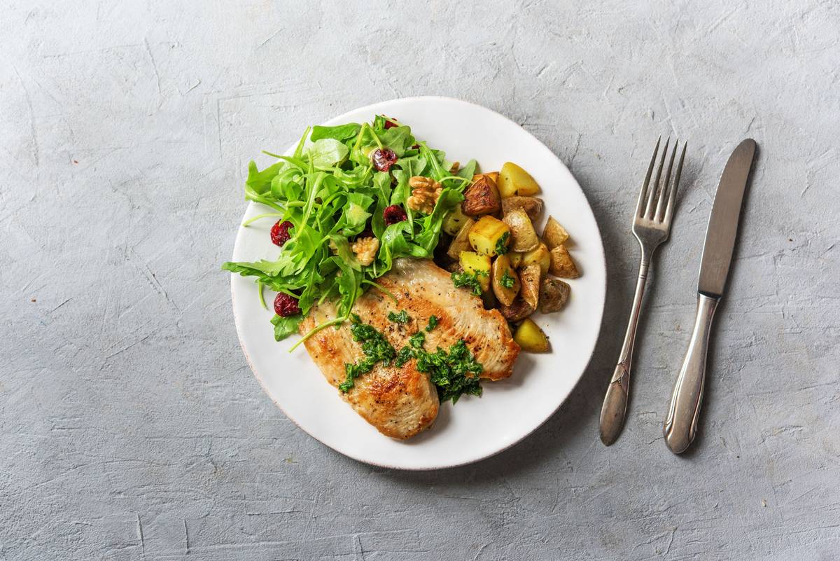 Lean Mean Chicken and Greens